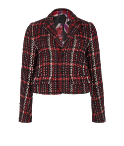 Marni Cropped Jacket, Wool, Red, Sz 10, 3*