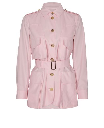 MaxMara Army Belted Jacket, front view