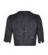 Max Mara Brocade Pattern Jacquard Cropped Jacket, back view