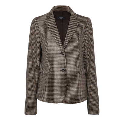 Weekend Max Mara Houndstooth Jacket, front view