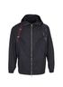 Alexander McQueen Hooded Windbreaker, &pound;250, Clothing, Black, Polyester (Polymer), Front view