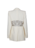 Alexander McQueen Lace Cut Out Blazer, back view