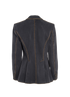 Alexander McQueen Cinched Denim Jack, back view