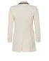 Alexander McQueen Asymmetric Lapel Blazer, back view