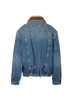 Alexander McQueen Denim Jacket, back view