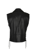 Alexander McQueen Sleeveless Biker Jacket, back view