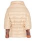 M Missoni Knitted Sleeves Puffer Jacket, back view