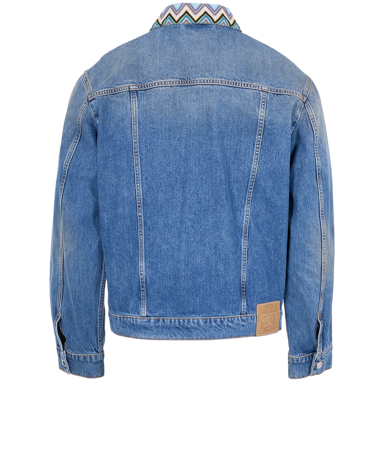 Missoni Denim Jacket, &pound;295, Clothing, Blue, Cotton, Back view