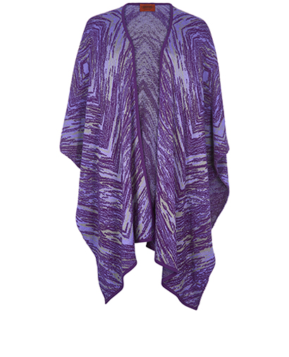 Missoni Wool Blend Cape, front view