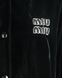 Miu Miu Hooded Velvet Jacket, other view
