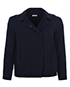 Miu Miu Peplum Blazer Jacket, front view