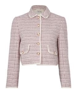 Miu Miu Cropped Tweed Jacket, Jackets - Designer Exchange