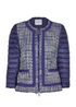 Moncler Tweed Panel Puffer, front view