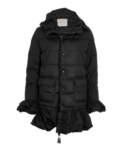 Moncler Serre Puffer Jacket, Down, Black, Sz L, 2*