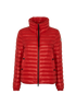 Moncler Basane Puffer Jacket, &pound;490, Clothing, Red, Down Feathers, Front view