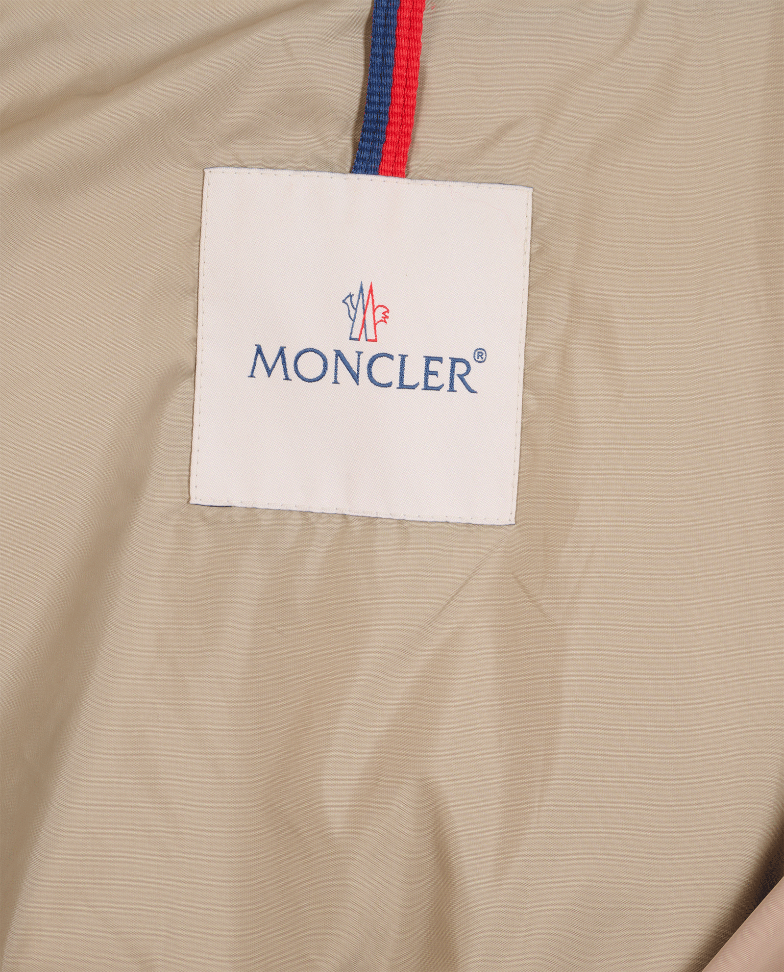 Moncler Topaze Hooded Parka, &pound;310, Clothing, Beige, Polyester, Other view