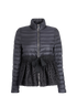 Moncler Lace Trim Puffer, front view