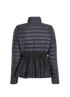 Moncler Lace Trim Puffer, back view