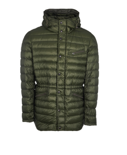 Moncler Octave Jacket, MENS, Down, Green, Sz XXL, 3*