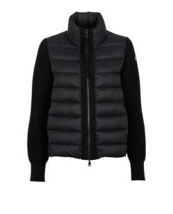 Moncler Tricot Knit Cardi, Black, 2*