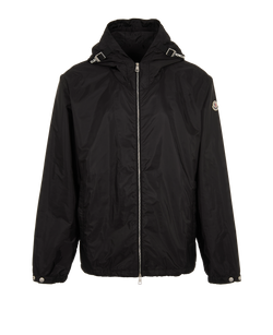 Moncler Remoray Windbreaker, Mens, Poly, Black, Sz XL, 2*
