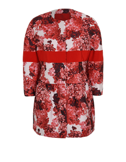 Moncler Sophie Floral Jacket, Polyester, Red, Sz M,  2*