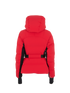 Moncler Guyane Puffer Jacket, &pound;595, Clothing, Red, Down Feathers, Back view