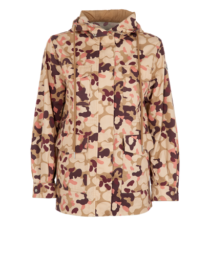 Moncler Camouflage Treberon Parka, front view