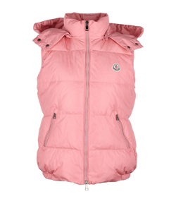 Moncler Gilet, Polyester, Pink, UK14, 2*
