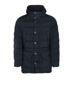 Moncler Reims Puffer, Men, Down, Navy, Sz M, 3*