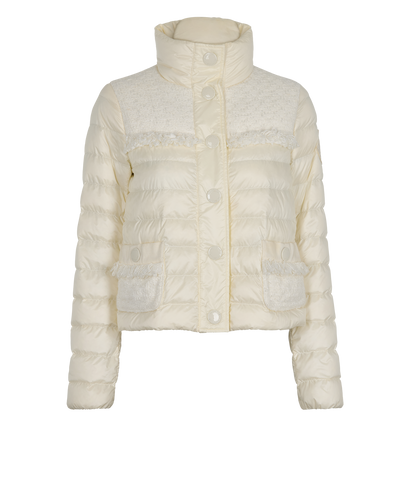 Moncler Lunaire Light Puffer Jacket, front view