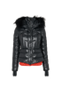 Moncler Hooded Puffer, &pound;650, Clothing, Black, Down Feathers, Front view
