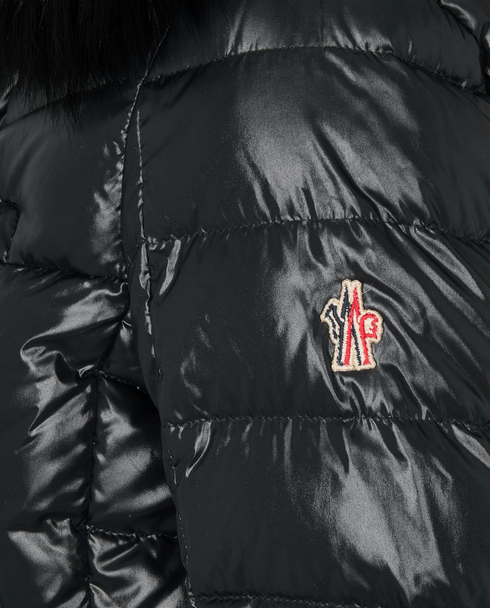 Moncler Hooded Puffer, &pound;650, Clothing, Black, Down Feathers, Other view