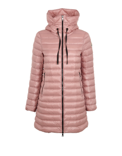 Moncler Hooded Puffer Jacket, Down/Feather, Pink, UK 12, 3*