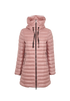 Moncler Hooded Puffer Jacket, &pound;450, Clothing, Pink, Down Feathers, Front view