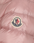 Moncler Hooded Puffer Jacket, &pound;450, Clothing, Pink, Down Feathers, Other view