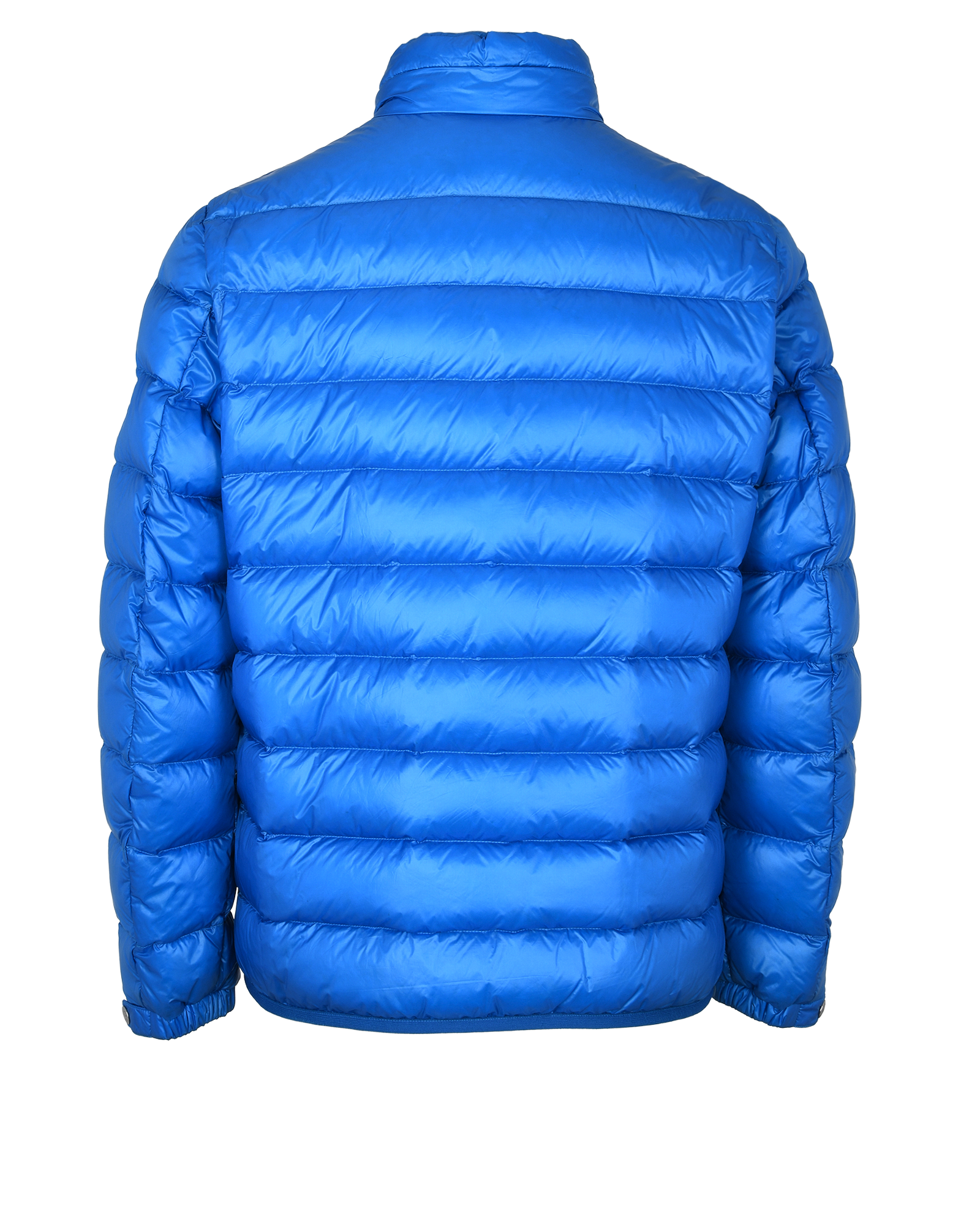 Moncler Down Jacket, &pound;495, Clothing, Blue, Down Feathers, Back view