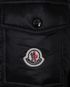 Moncler Puffer-Sleeve Wool Scarf Jacket, other view