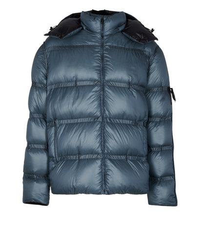Moncler Genius Ramis Jacket, &pound;350, Clothing, Black/Blue, Down Feathers, Front view