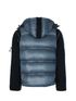 Moncler Genius Ramis Jacket, &pound;350, Clothing, Black/Blue, Down Feathers, Back view