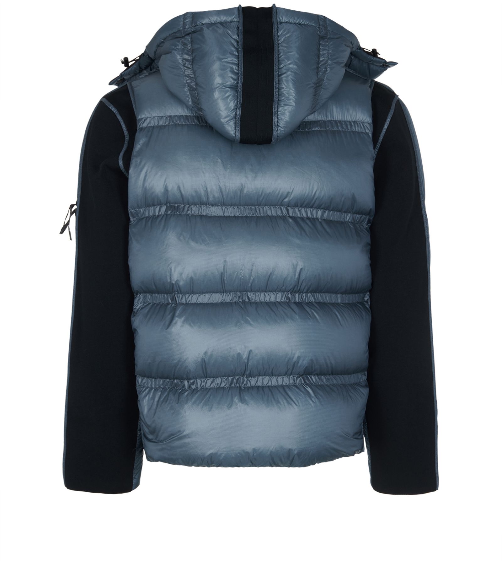 Moncler Genius Ramis Jacket, &pound;350, Clothing, Black/Blue, Down Feathers, Back view