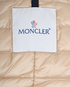 Moncler Collarless Zip-Up Jacket, &pound;320, Clothing, Black, Down Feathers, Other view