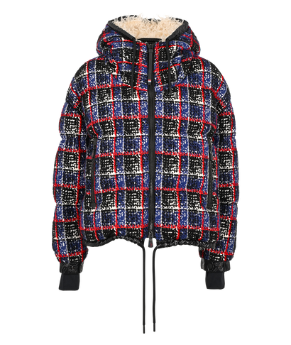 Moncler Grenoble Echelle Jacket, £850, Clothing, Black/Blue/Red, Down Feathers/Nylon (Polymer)/Polyester (Polymer), Front view