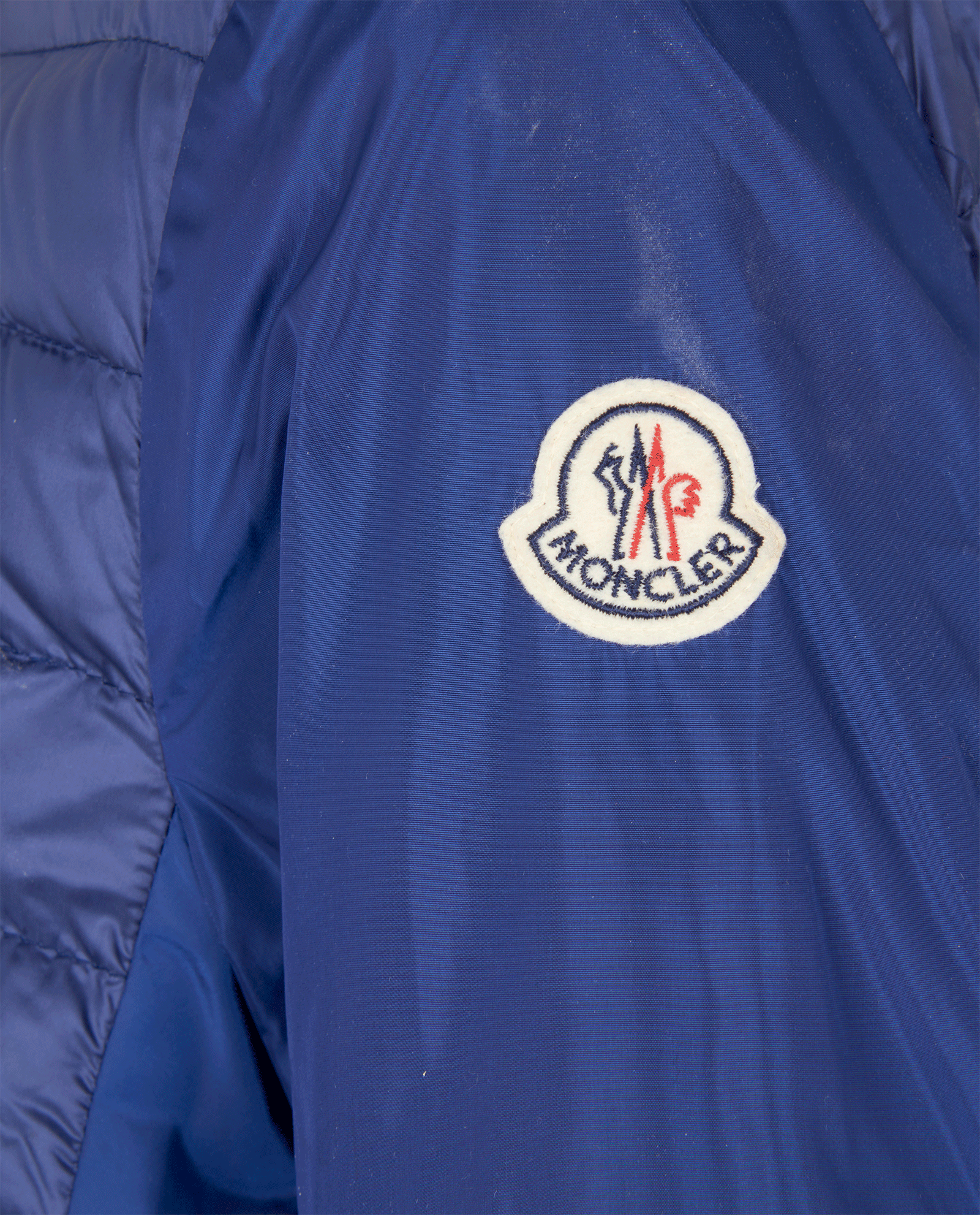 Moncler Arielle Cape Jacket, &pound;220, Clothing, Blue, Nylon, Other view