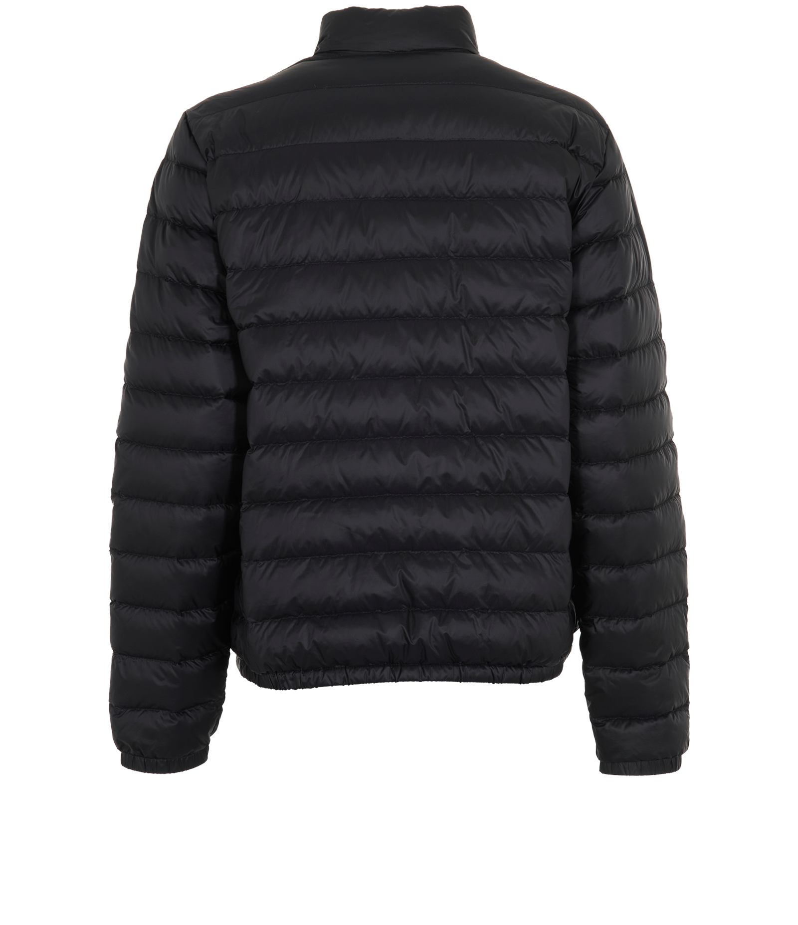 Moncler Lans Jacket, &pound;375, Clothing, Black, Down Feathers/Polyester Mix, Back view