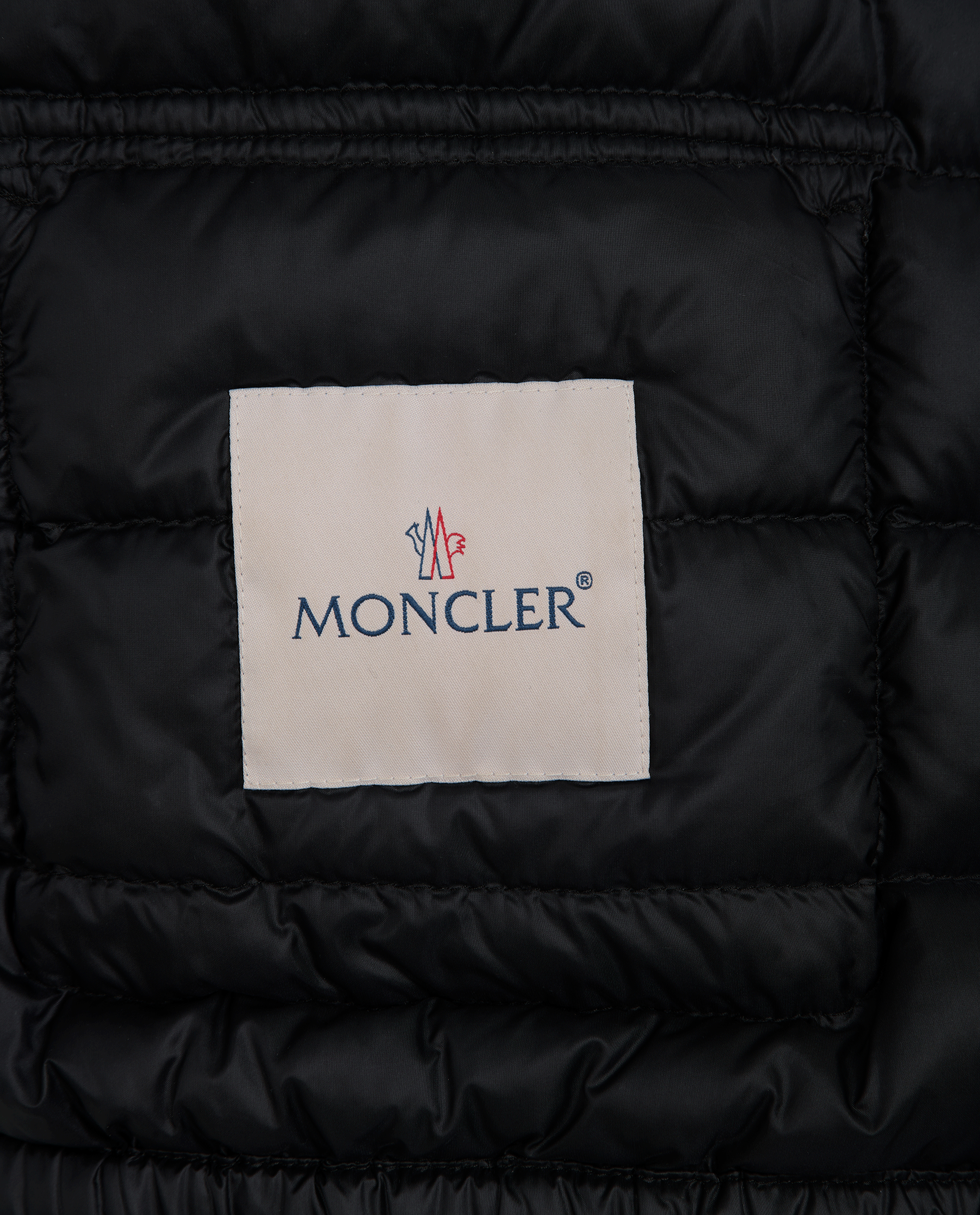 Moncler Lans Jacket, &pound;375, Clothing, Black, Down Feathers/Polyester Mix, Other view