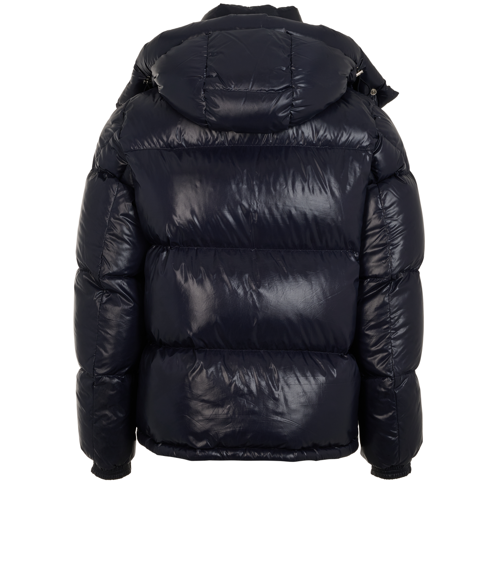 Moncler Montbeliard Jacket, &pound;695, Clothing, Navy, Down Feathers, Back view
