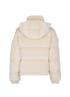 Moncler Daos Velvet Puffer Jacket, back view