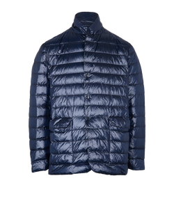 Moncler Derain Giacca Jacket, Mens, Polyamide, Navy, Sz XXL, 3*