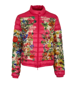 Moncler Alisia Jacket, Poly/Down, Pink/Multi, UK16, 2*